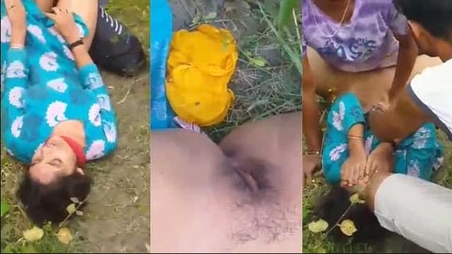 Desi Village Girl Group Sex – Outdoor Leaked Mms